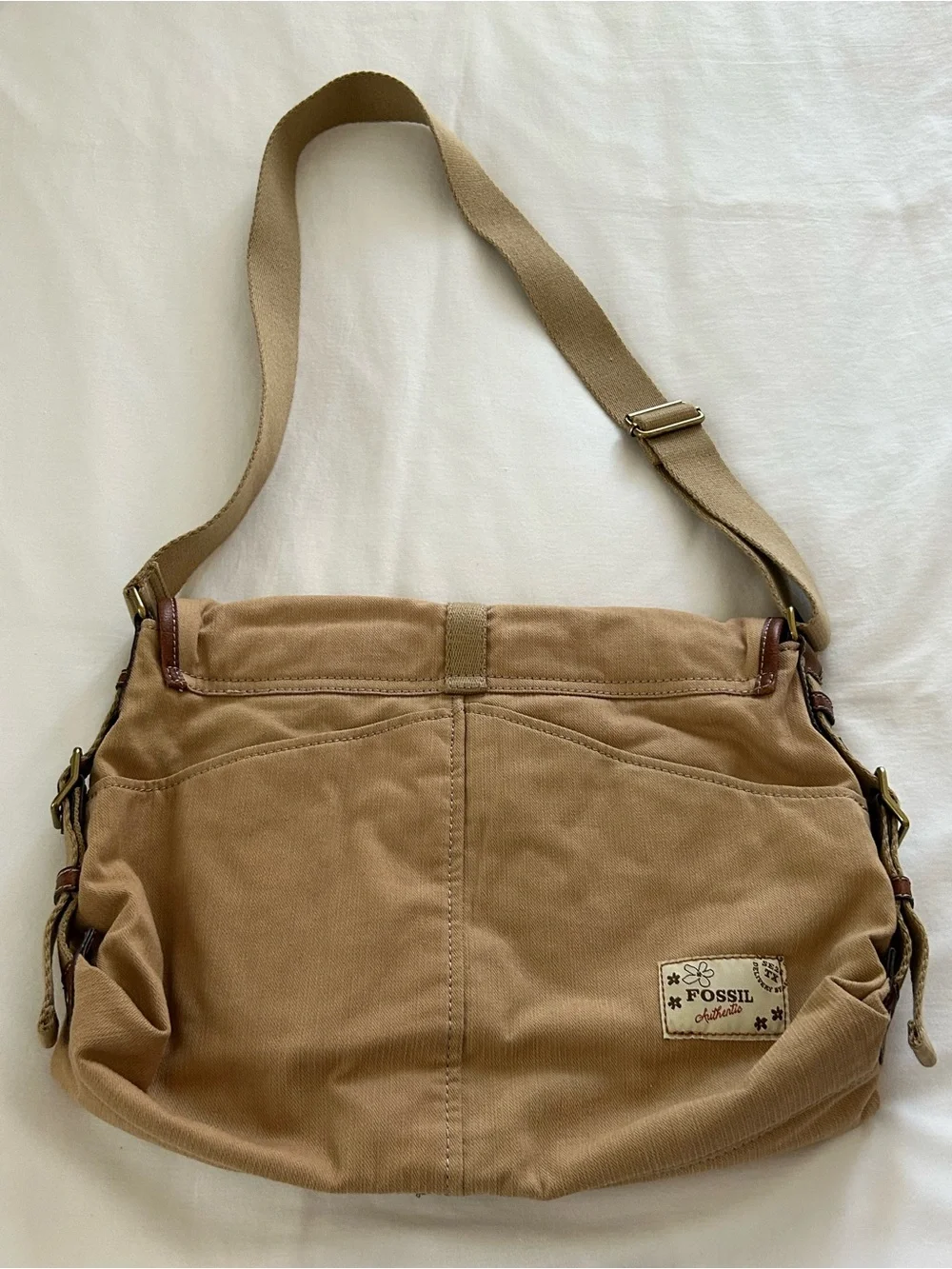 VINTAGE! Fossil Messenger Bag NWOT